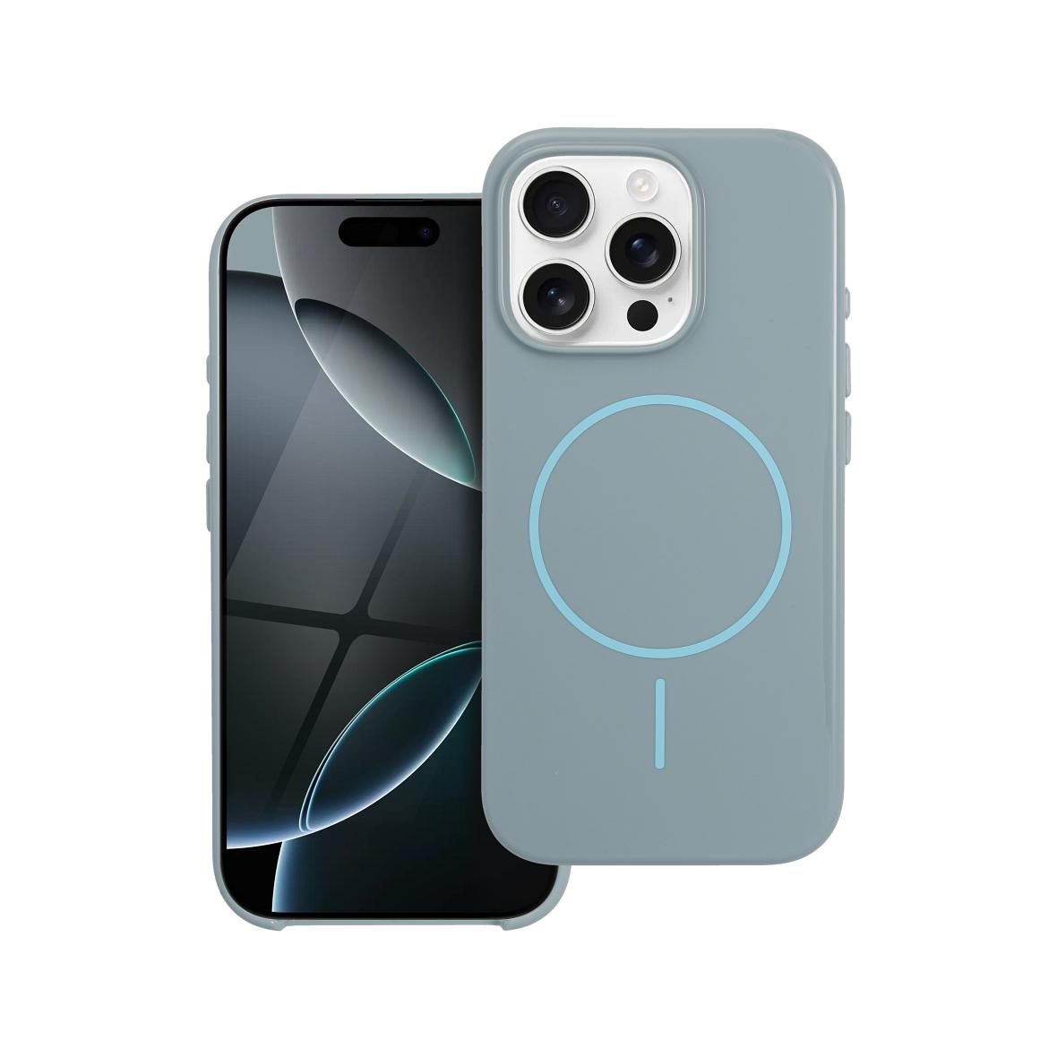 Etui na iPhone 16 PRO Premium Glossy Mag Cover zgodny z MagSafe i Camera Control button miętowe