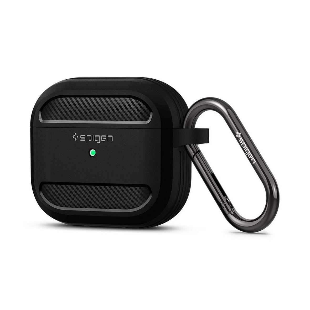 SPIGEN futerał RUGGED ARMOR do AIRPODS 3 2021 matte black