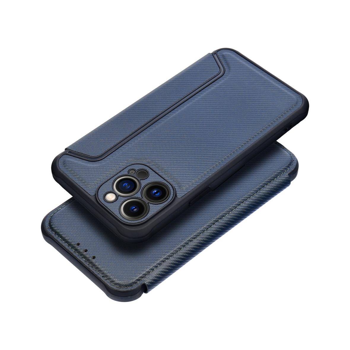 Etui z klapką na iPhone 17 PRO Razor Book niebieskie