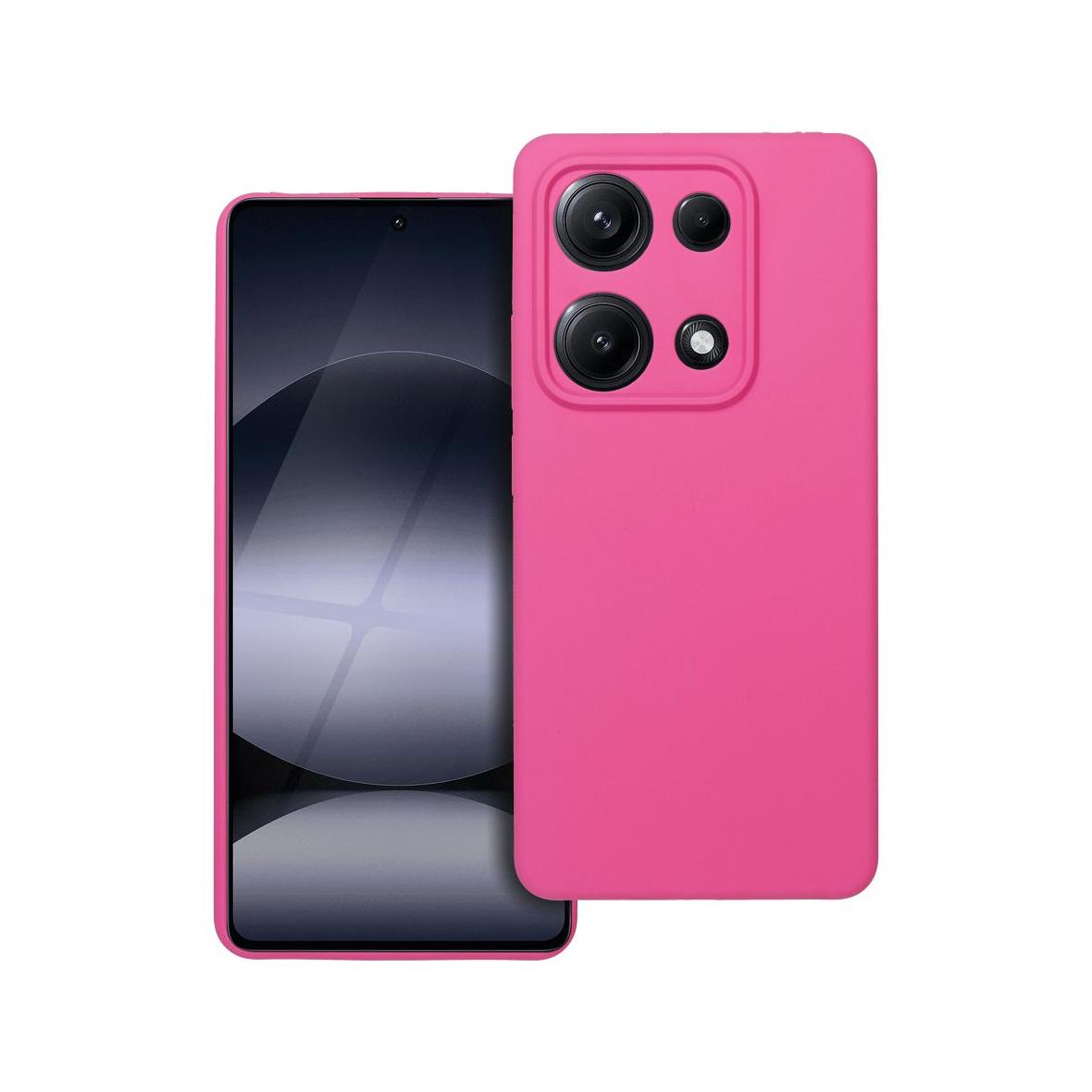 Futerał do Xiaomi Redmi Note 14S Silicone 2mm różowy