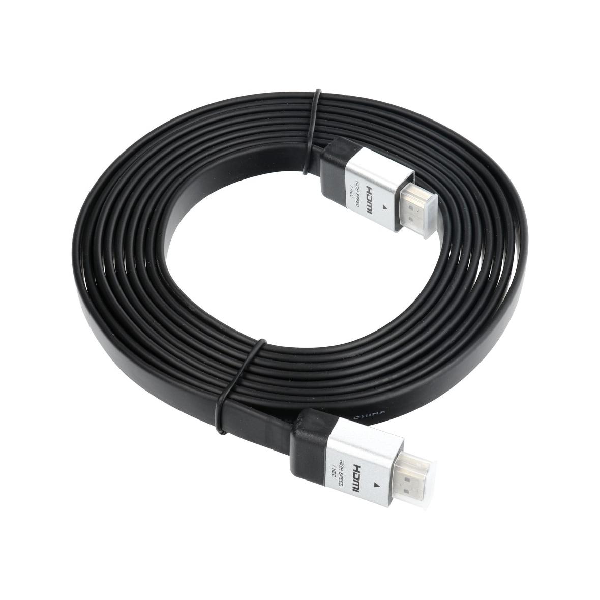 Kabel HDMI do HDMI 4K 60Hz High Speed with Ethernet wer. 2.0 BLISTER 3 m czarny