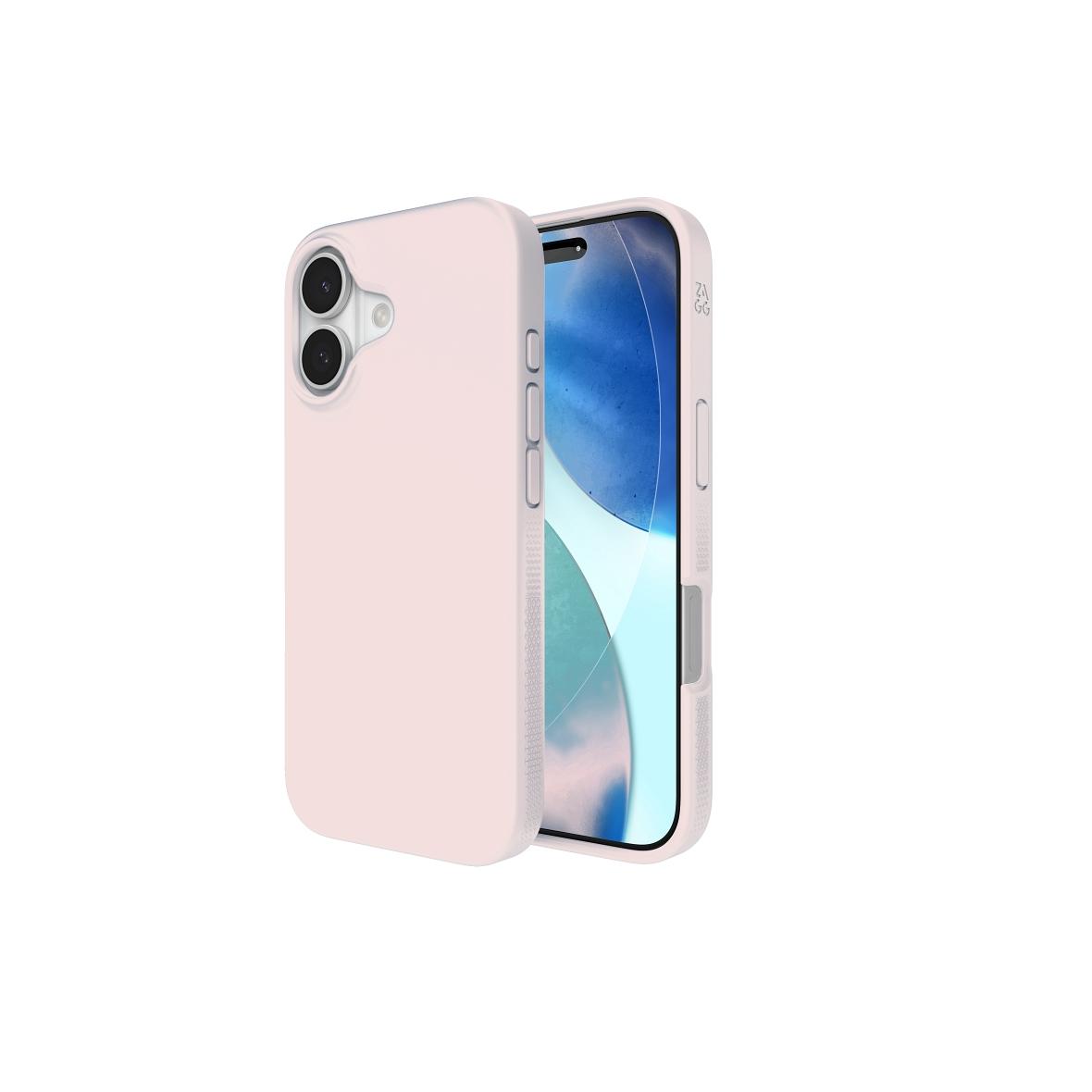 ZAGG futerał MANHATTAN SNAP kompatybilny z MagSafe do IPHONE 17 pink blush