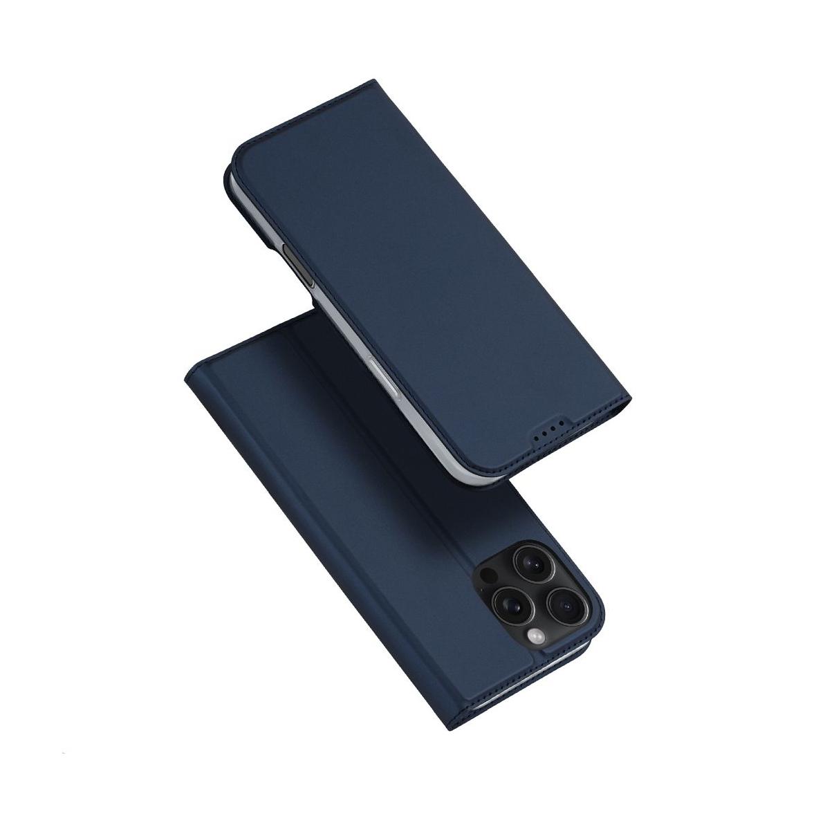 DUX DUCIS kabura SKIN PRO do IPHONE 16 Pro Max niebieska