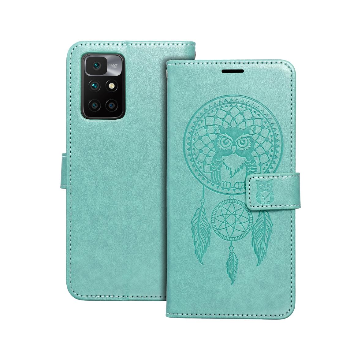 Etui z klapką Mezzo Book na Xiaomi Redmi 10 / 10 2022 łapacz snów zielony