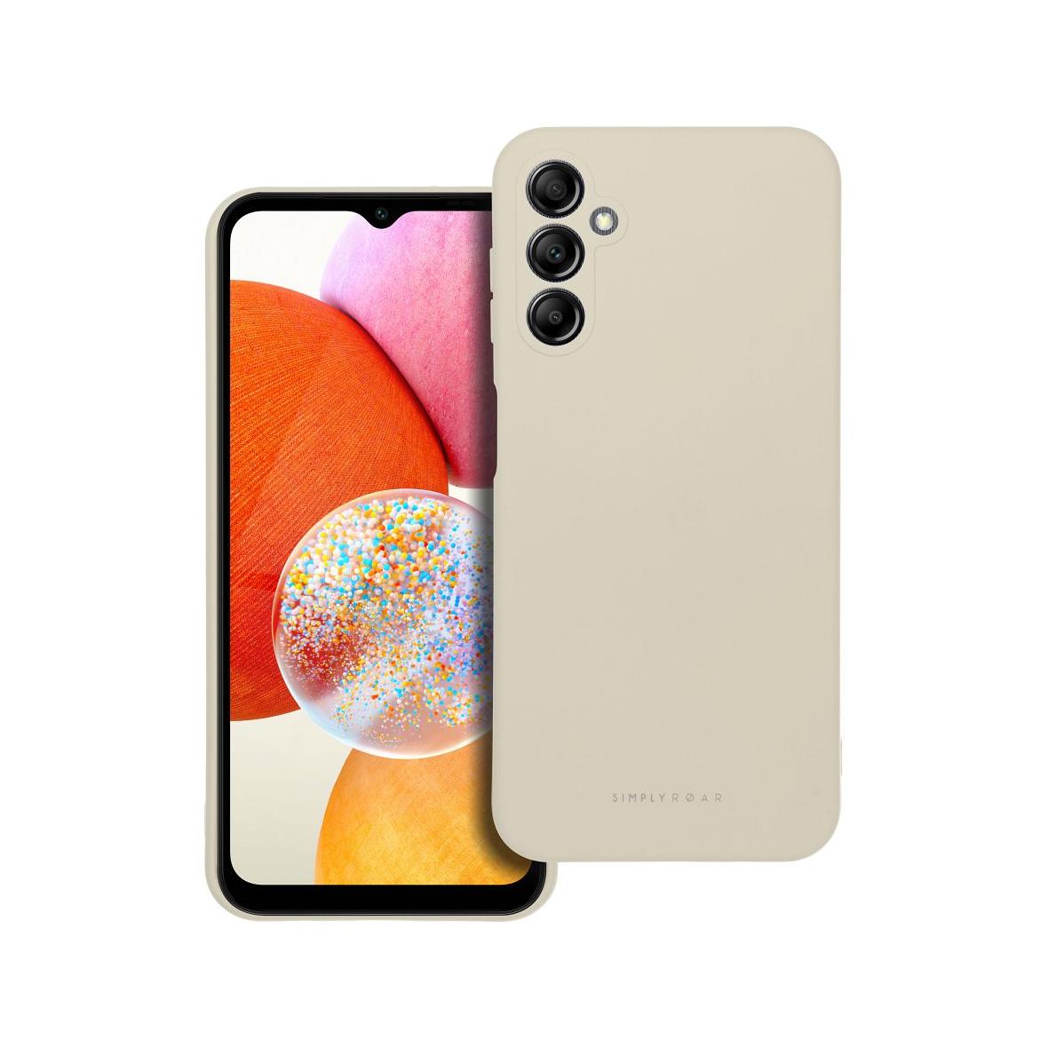 ROAR futerał SPACE do SAMSUNG A14 5G Kremowy
