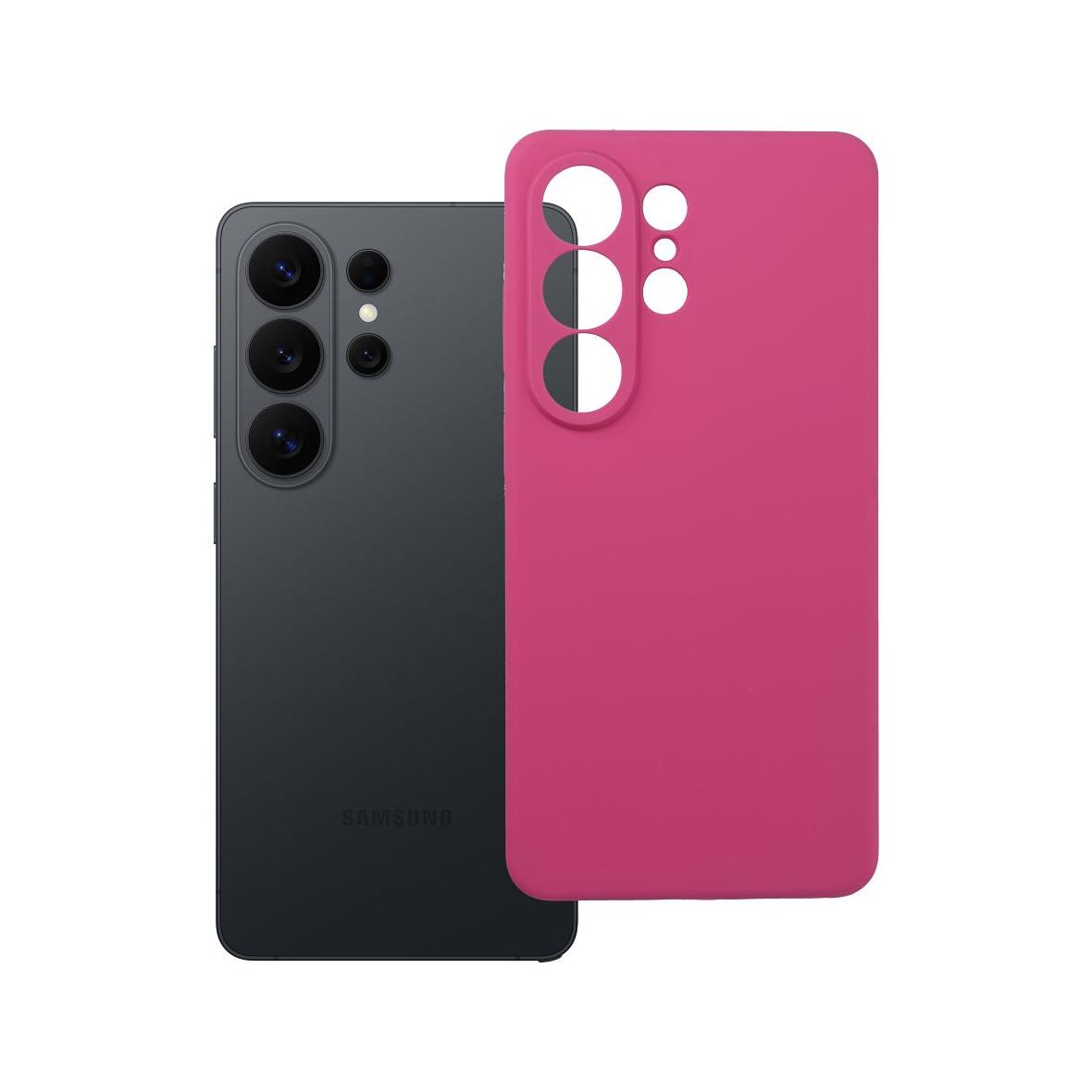 Futerał do Samsung S26 ULTRA Silicone 2mm różowy