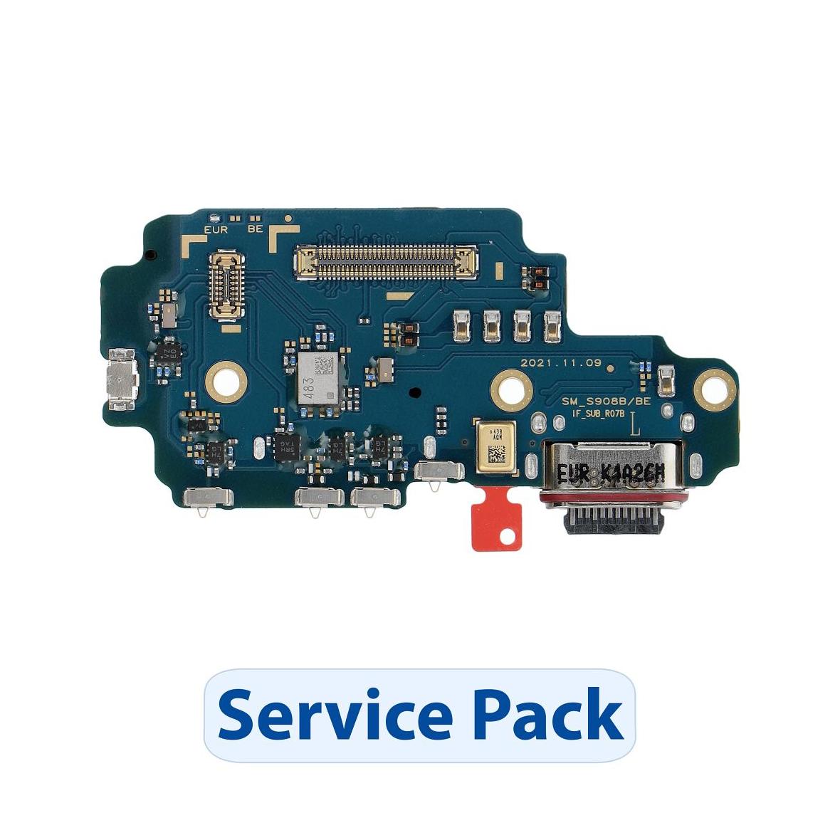 ServicePack Płytka ładowania usb SAMSUNG S22 Ultra G908B GH96-14802A
