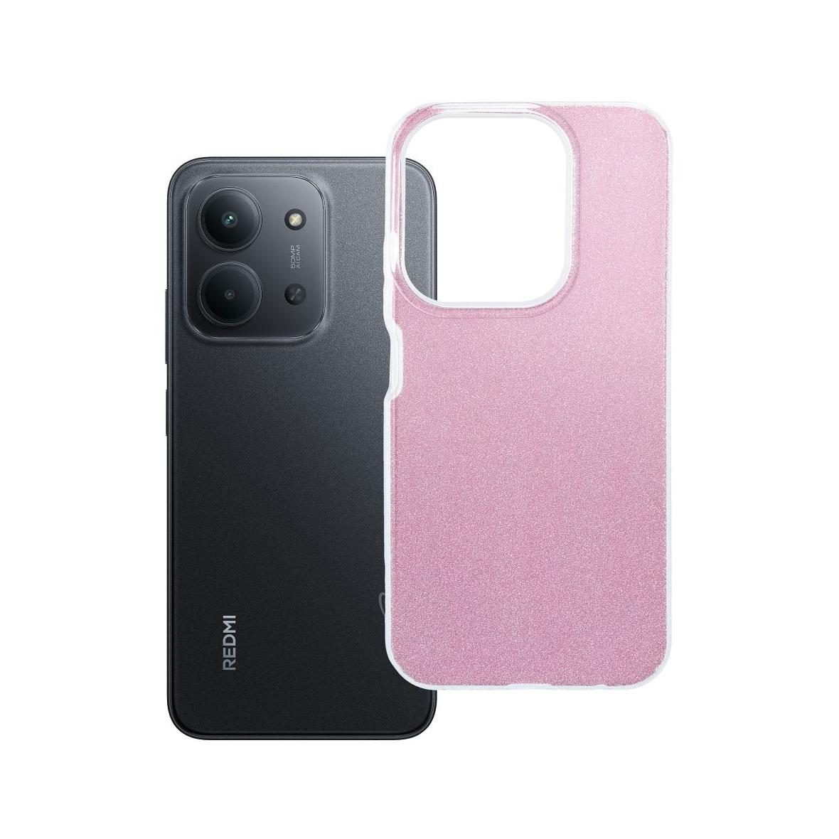 Futerał do Xiaomi Redmi 15C (173,16 x 81,07 x 8,2) Shining różowy