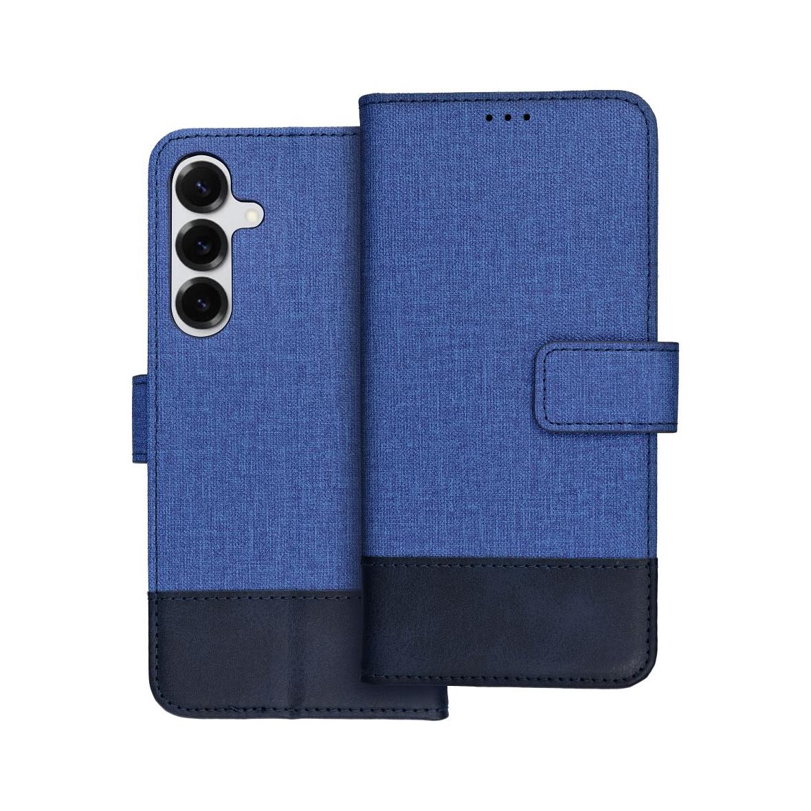 Etui z klapką na Samsung S25 PLUS Gomma Book niebieskie
