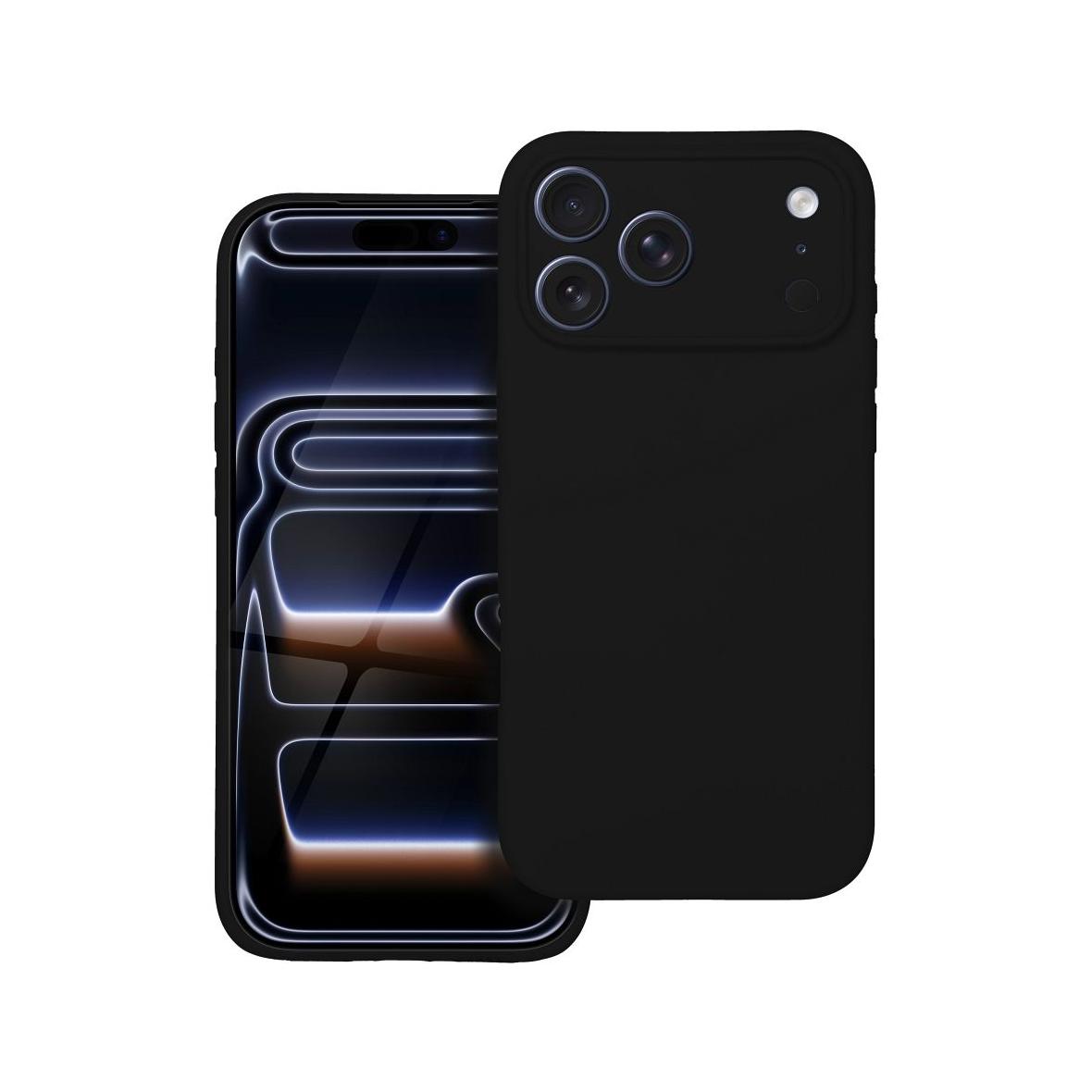 Futerał do iPhone 17 PRO MAX Silicone 2mm czarny