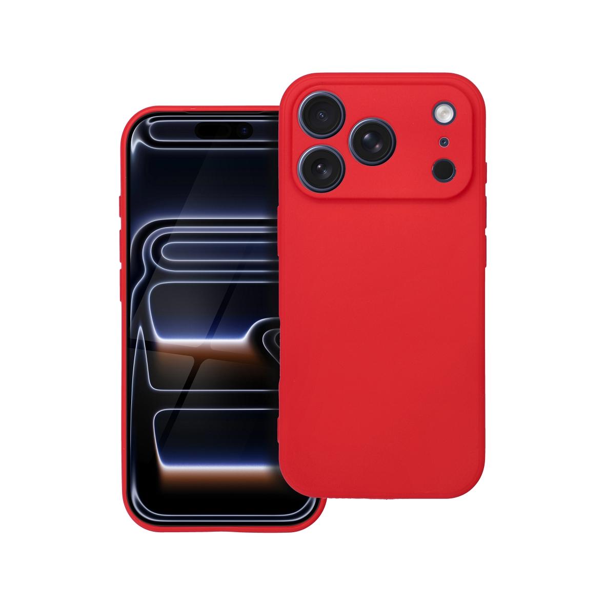 Futerał do iPhone 17 PRO Soft czerwony