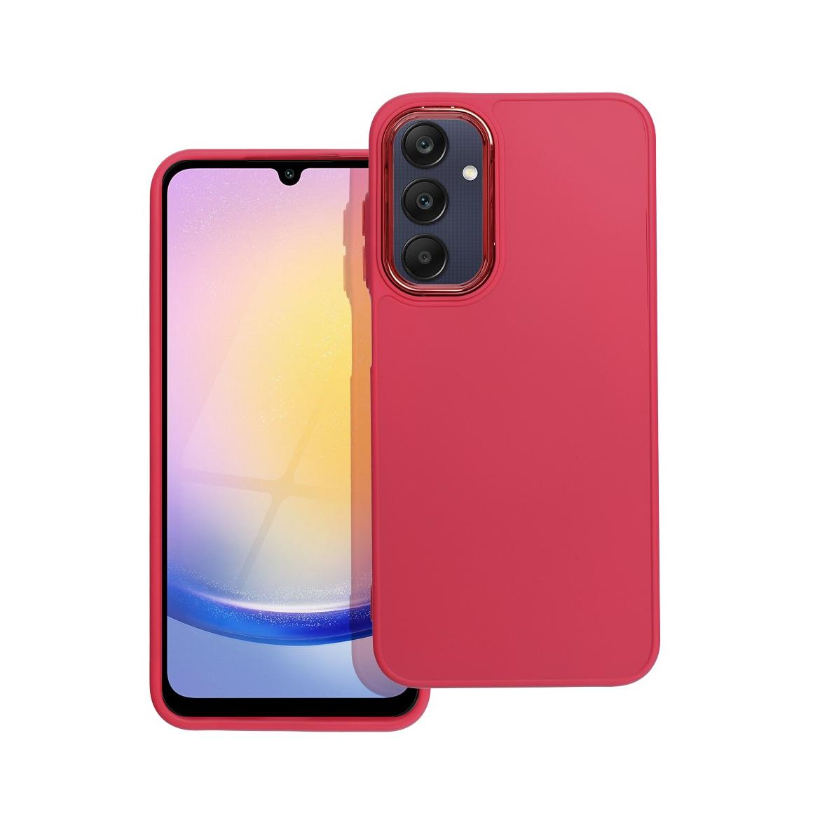 Futerał do Samsung A25 5G Frame magenta