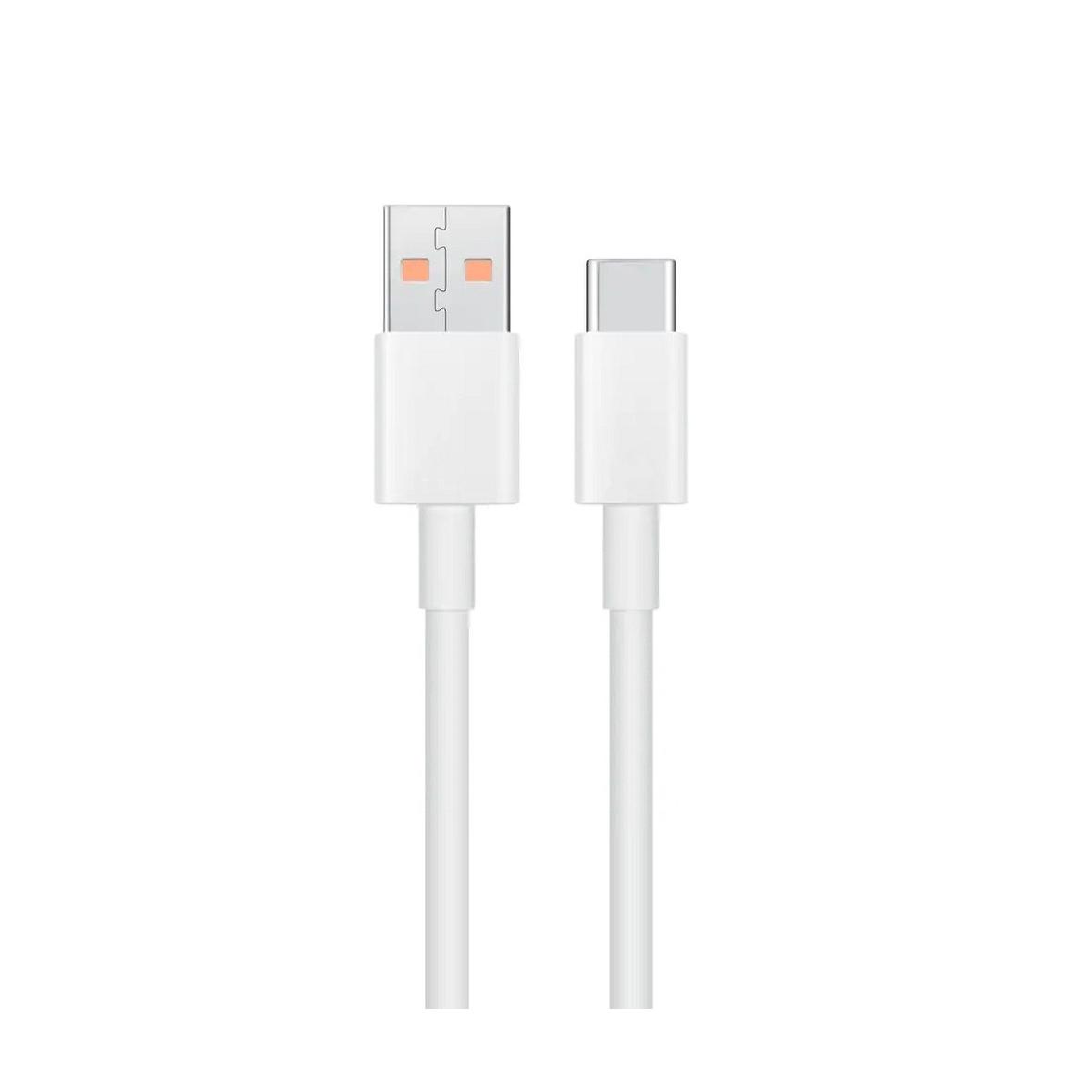 Oryginalny Kabel USB A do USB C XIAOMI 6A 1 m bulk biały