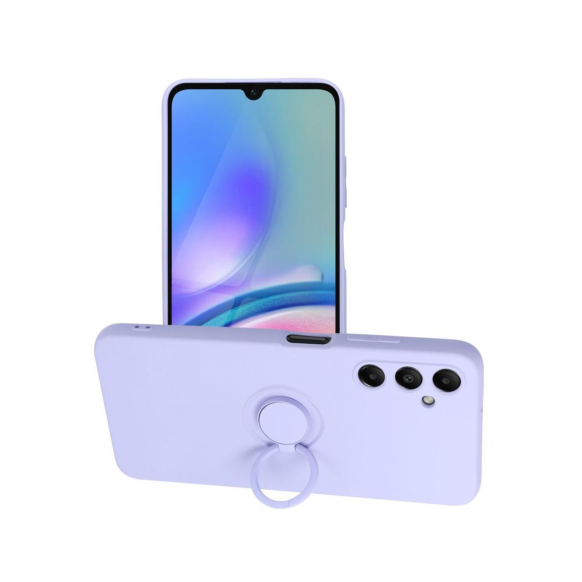 Futerał do Samsung A05S Silicone Ring fioletowy