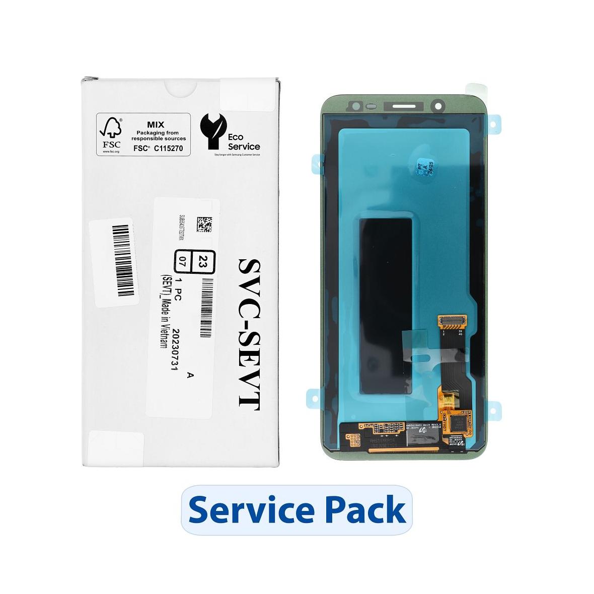 ServicePack Wyświetlacz LCD SAMSUNG J6 2018 J600F GH97-21931A