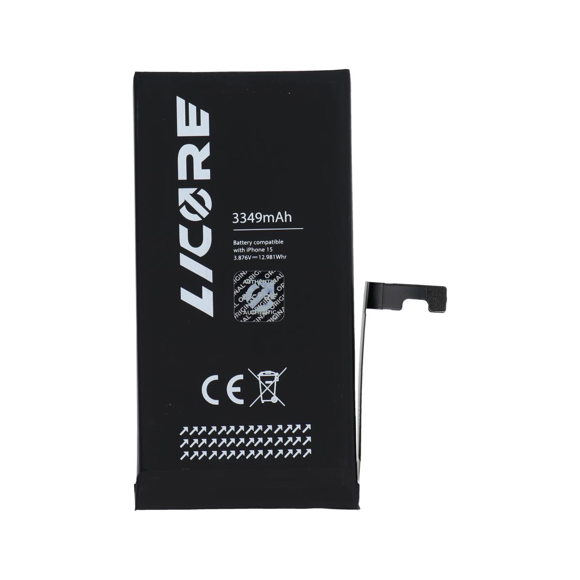 LICORE bateria do IPHONE 15 3349 mAh