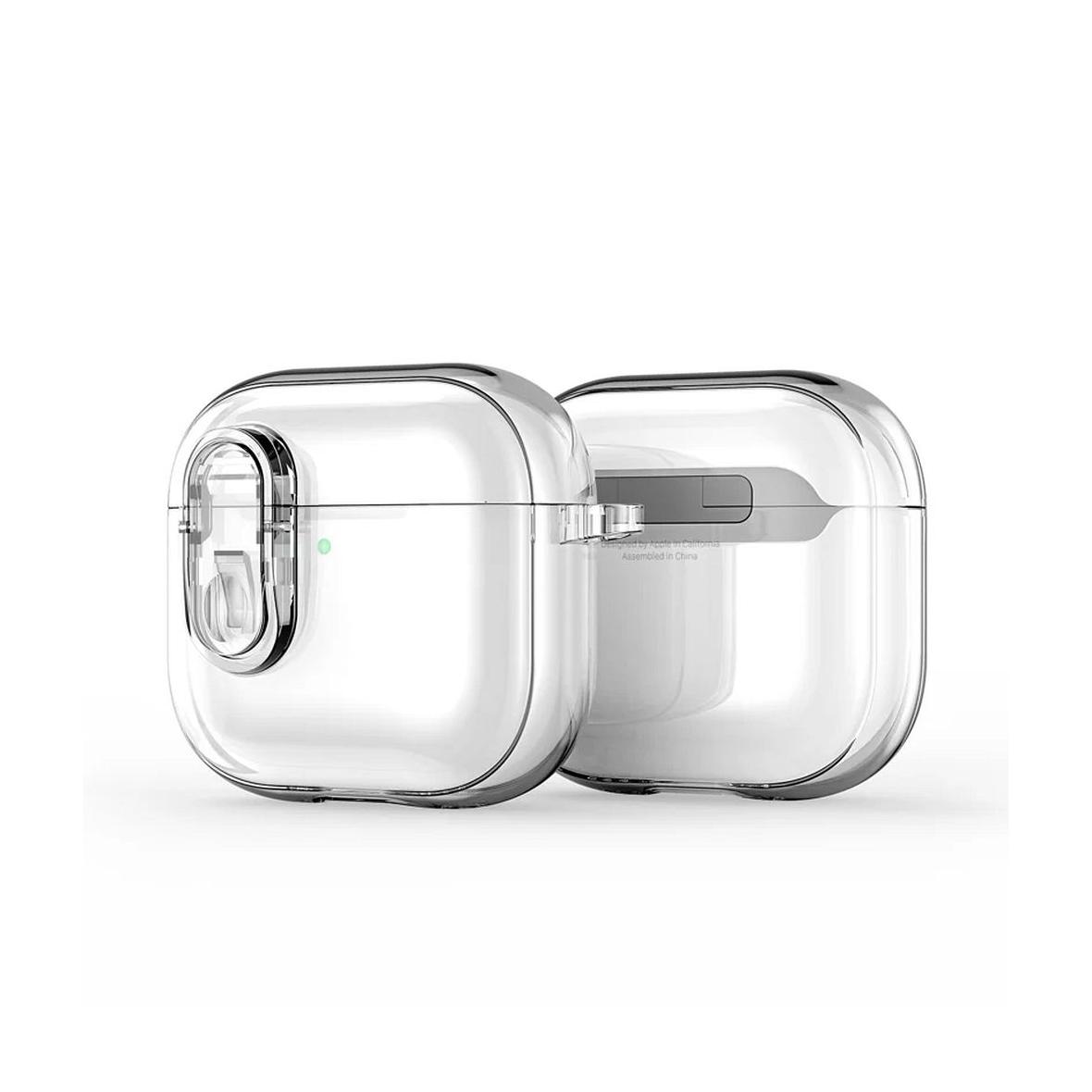 DUX DUCIS futerał PECL ochronny TPU+PC na AirPods 4 transparentny