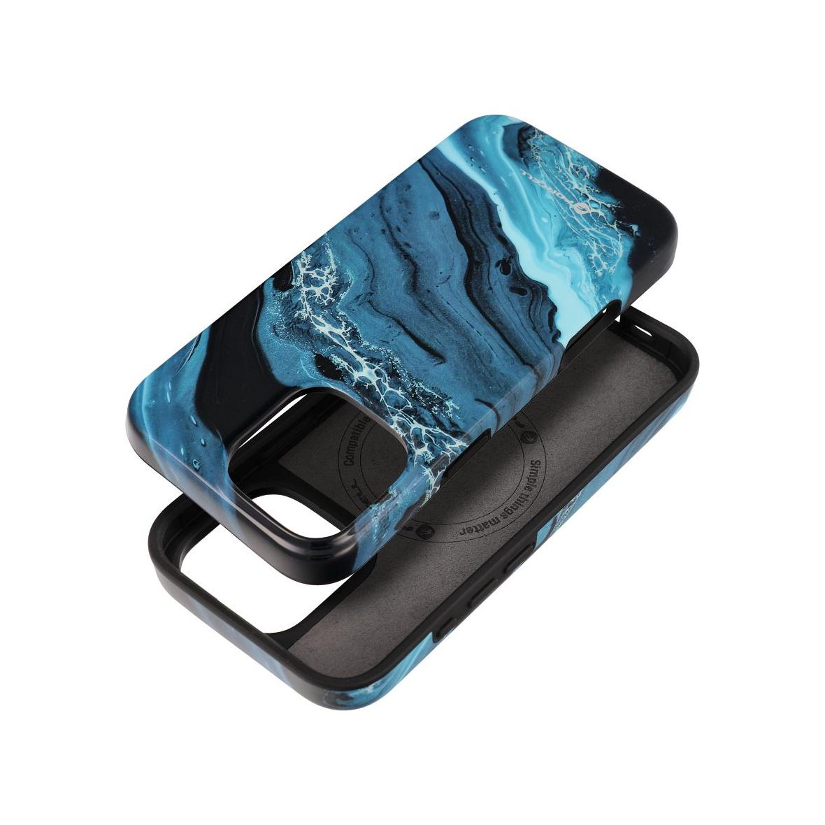 Etui na iPhone 16 PRO MAX Forcell F-Protect Mirage zgodny z MagSafe Military Drop-Test deep sea