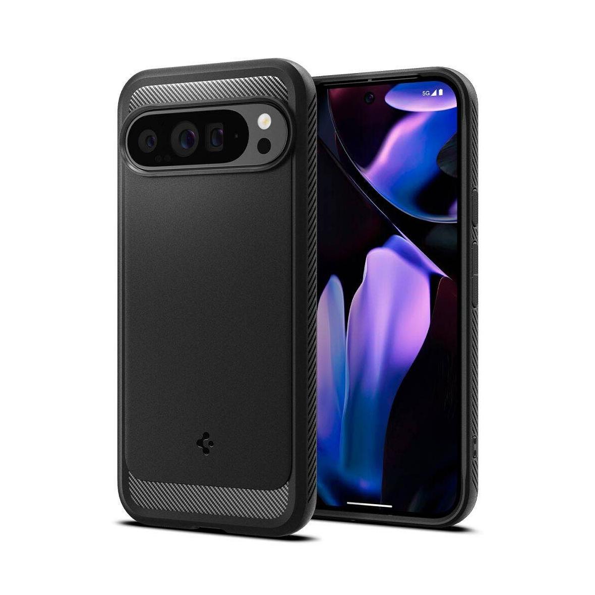 SPIGEN futerał RUGGED ARMOR do GOOGLE Pixel 9 Pro XL matte black