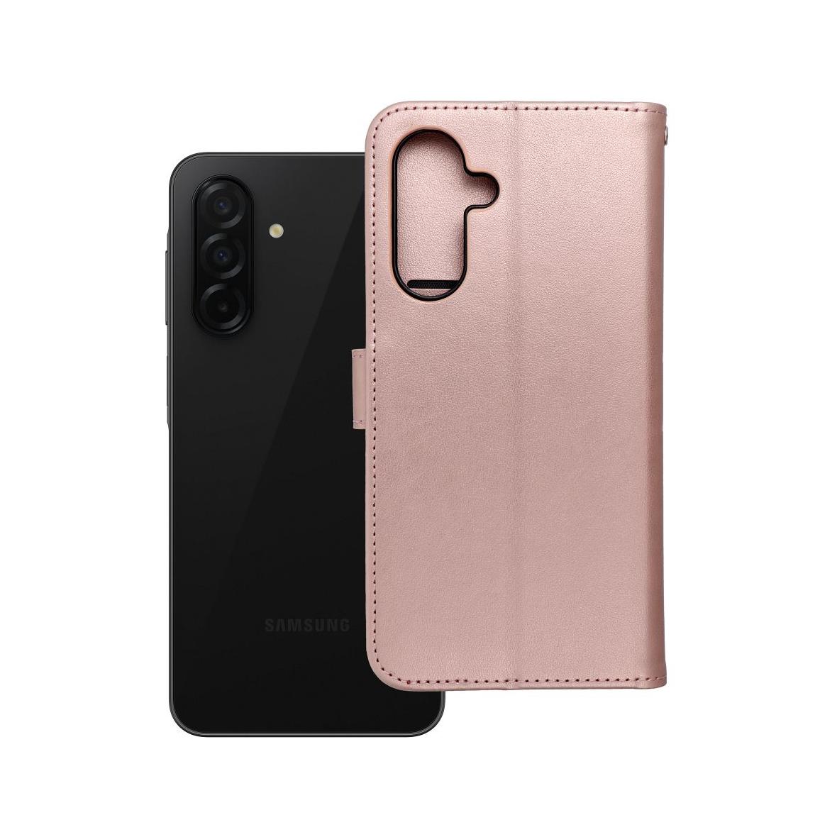 Etui z klapką na Samsung A26 5G Mezzo Book mandala złoto-różowe