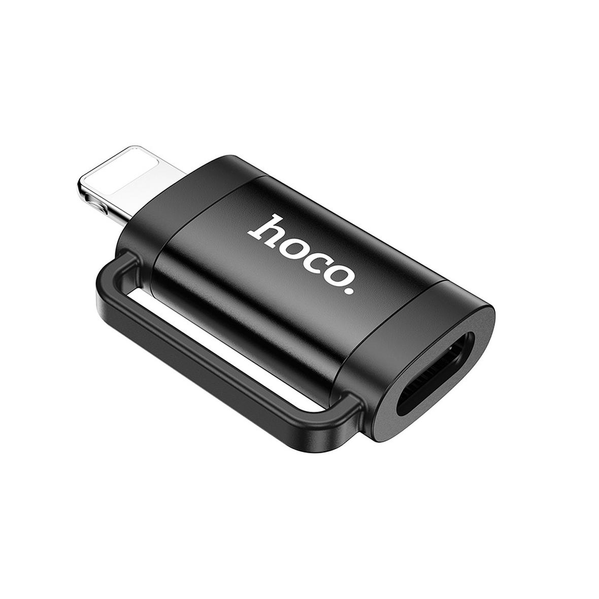 Adapter OTG Lightning do USB C Hoco 2A UA31B czarny
