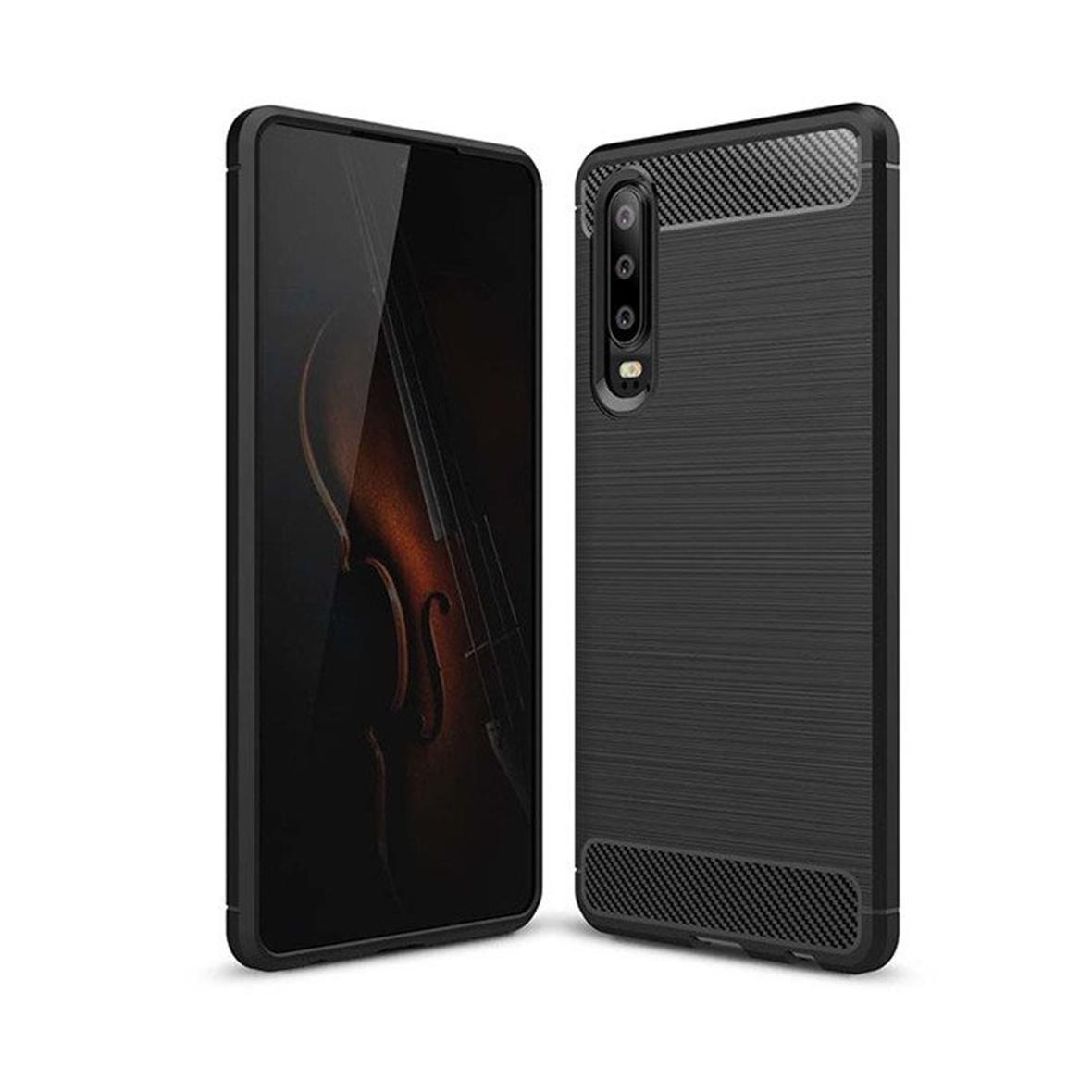 Futerał do Huawei P30 Carbon czarny
