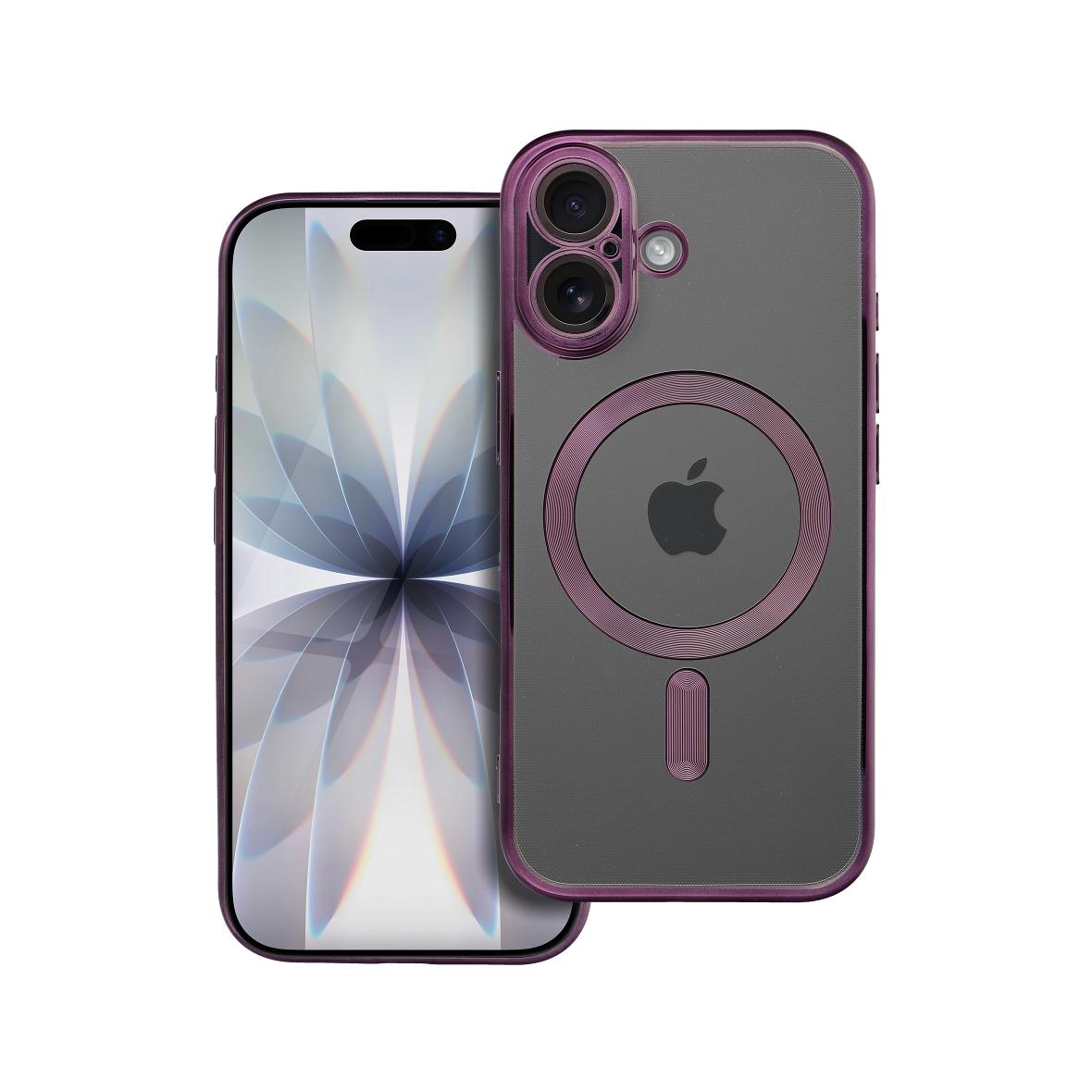 Futerał do iPhone 17 Electro Mag Cover zgodny z MagSafe fioletowy