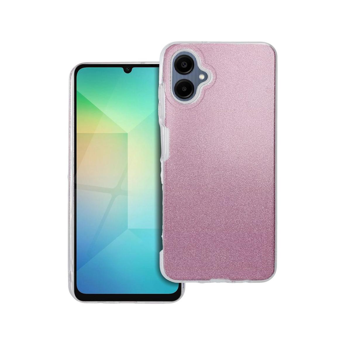 Futerał do Samsung A06 4G Shining różowy