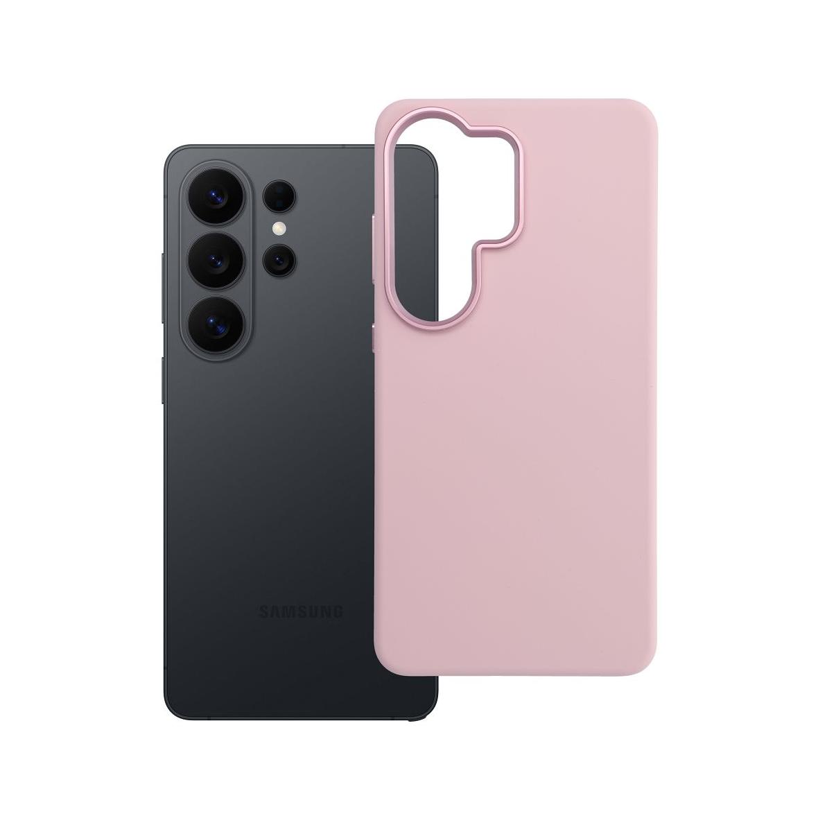 Etui na Samsung S26 ULTRA Forcell F-Protect Frame Premium zgodny z MagSafe różowy 0INT