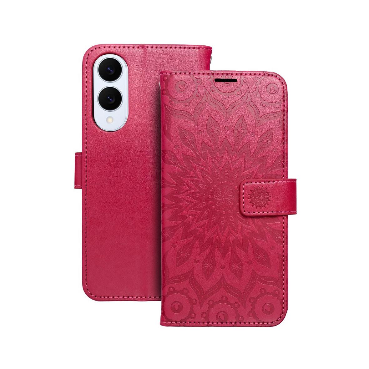 Etui z klapką na Samsung S25 EDGE Mezzo Book mandala magenta
