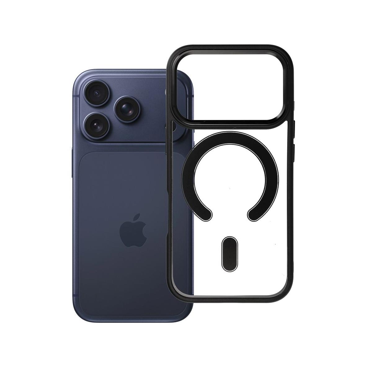 Futerał do iPhone 17 PRO Color Edge Mag Cover zgodny z MagSafe czarny