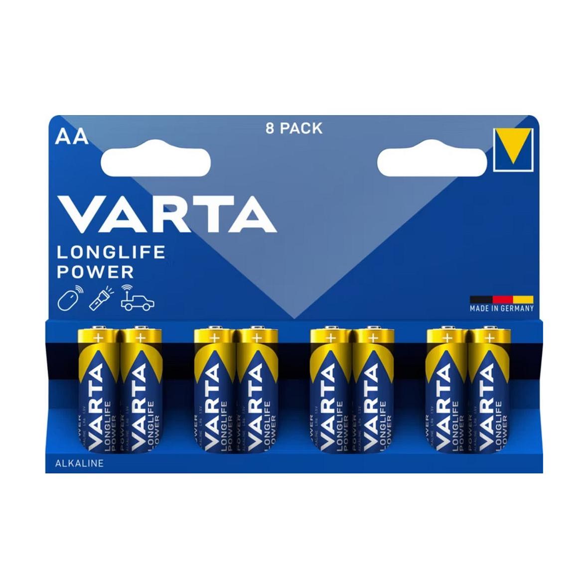 VARTA bateria alkaliczna R6 (AA) Longlife Power 8 szt