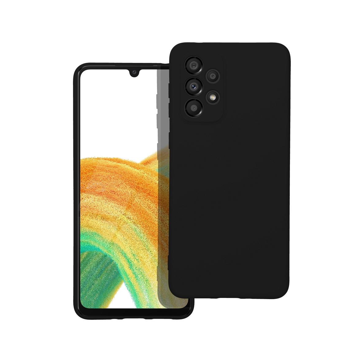 Futerał do Samsung A33 5G Silicone czarny