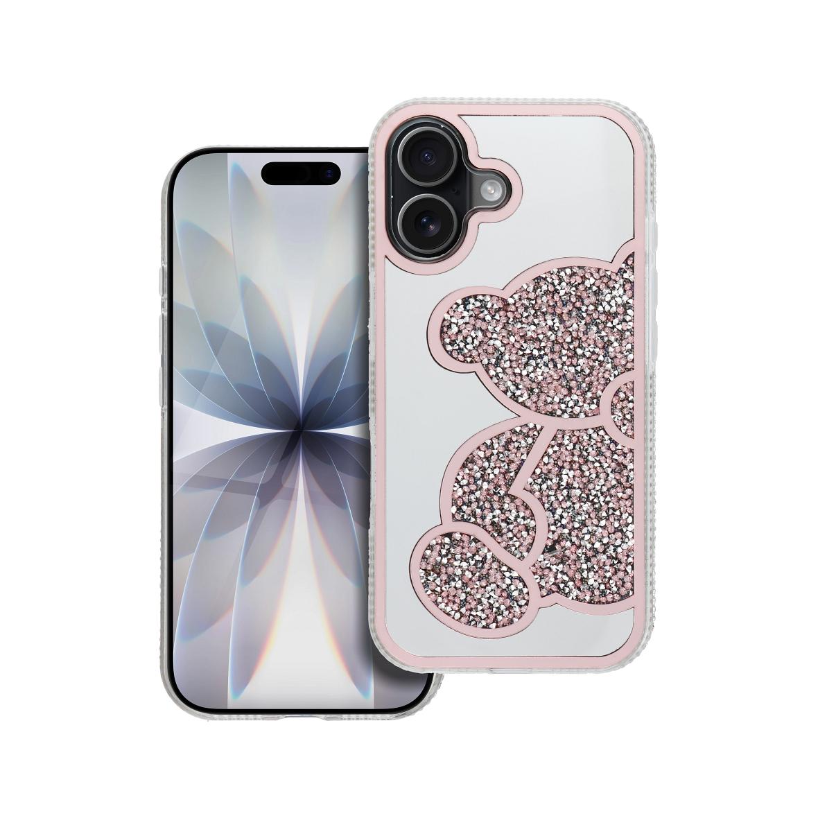 Futerał do iPhone 17 Teddy Bear różowy