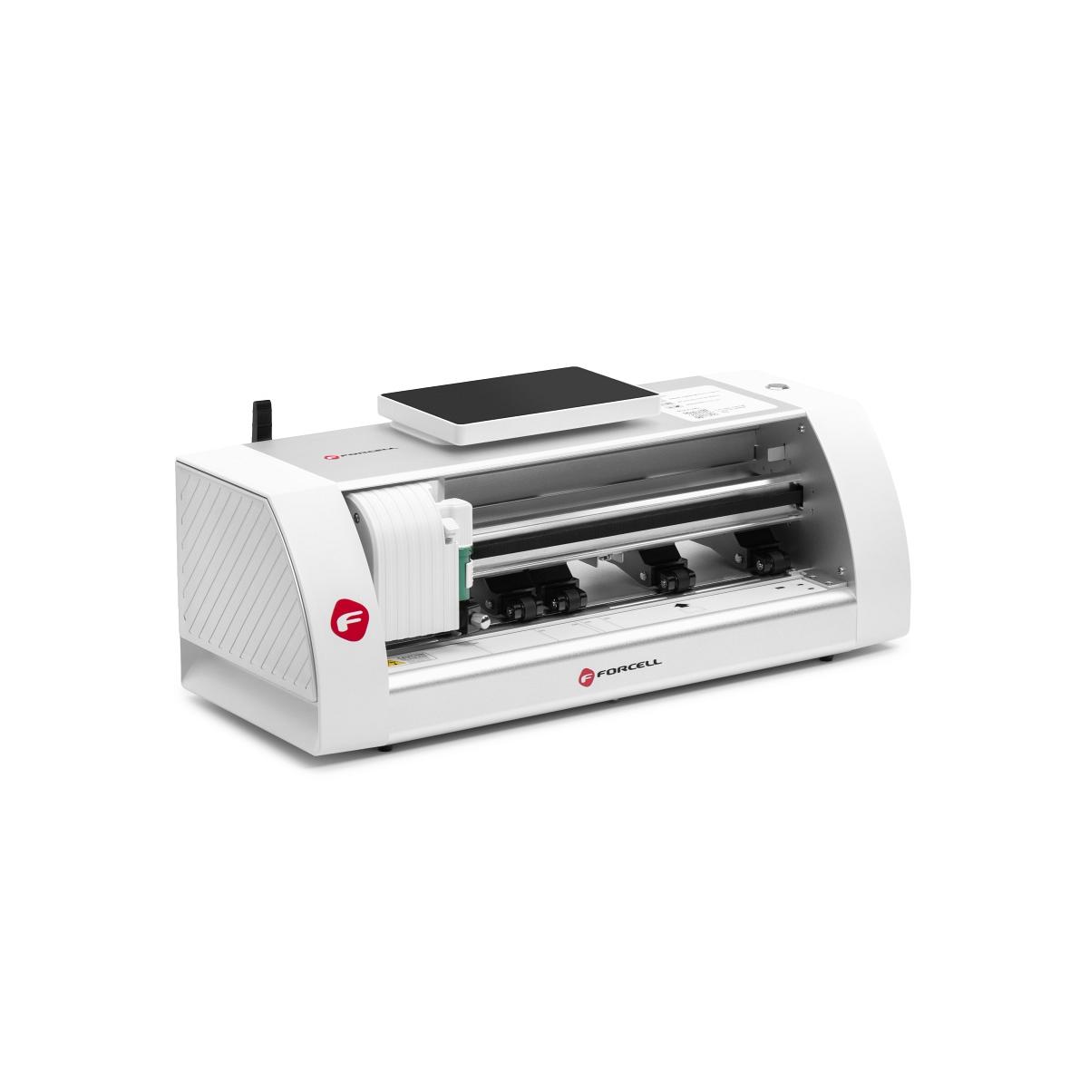 Inteligentny ploter 3 generacji do folii Forcell na ekrany LCD do 16" + aplikator biały
