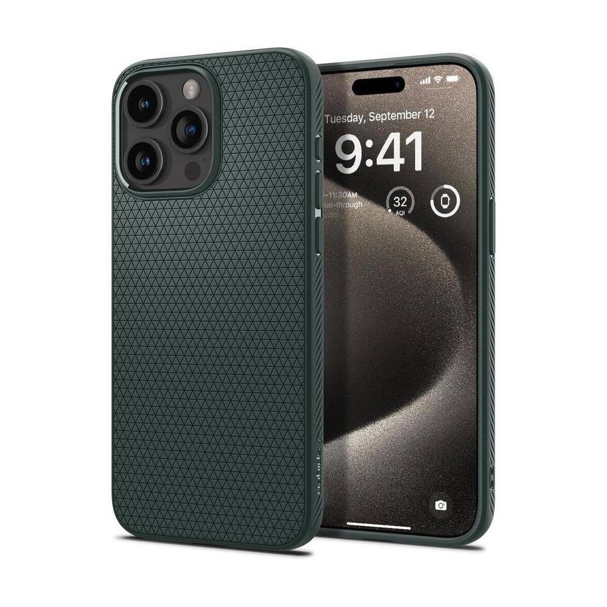 SPIGEN futerał LIQUID AIR do IPHONE 16 Pro Max abbys green