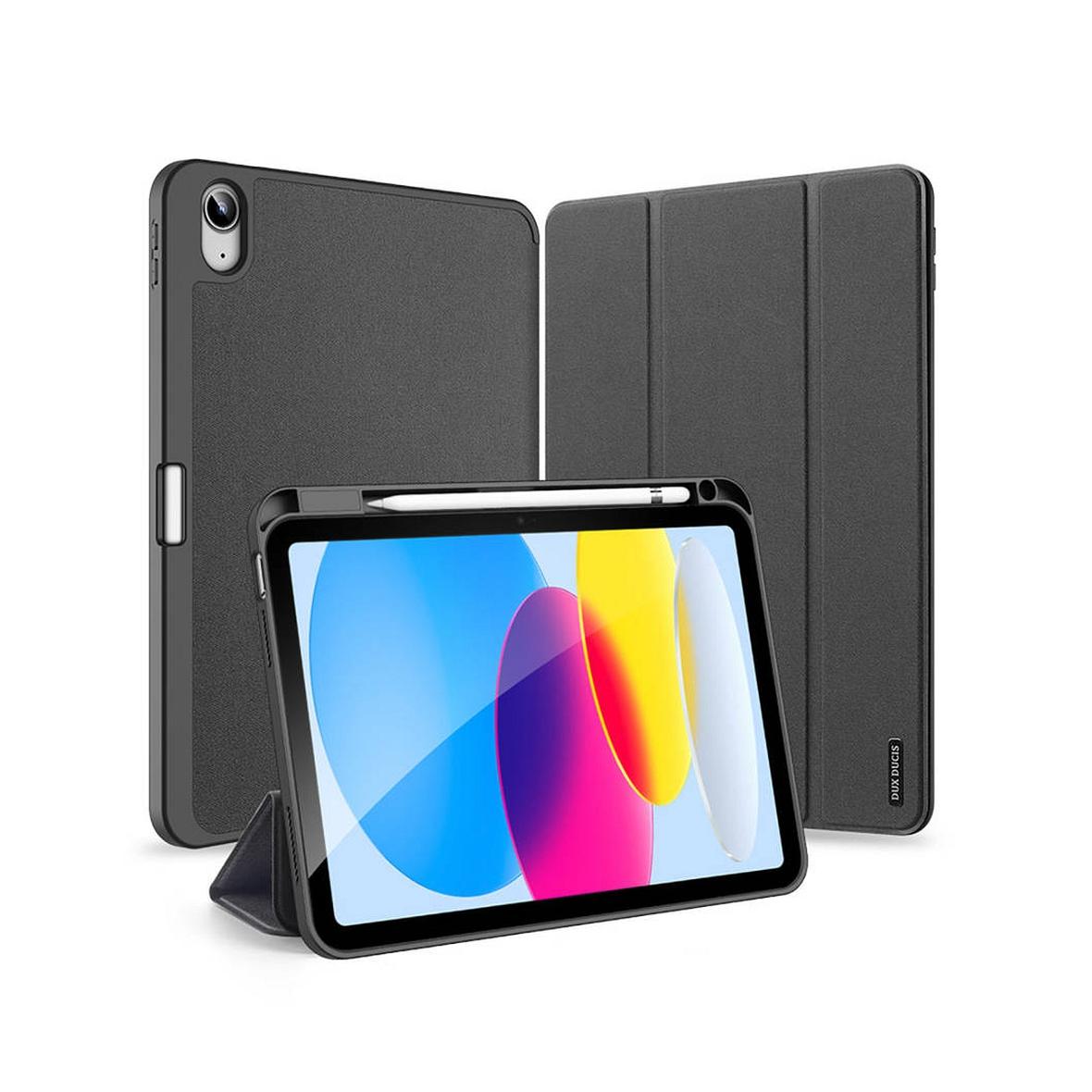DUX DUCIS etui DOMO składane z miejscem na rysik do iPad 10 (2022) czarne