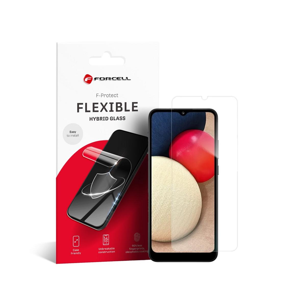 Szkło hybrydowe do Samsung A02s Forcell Flexible Nano Glass