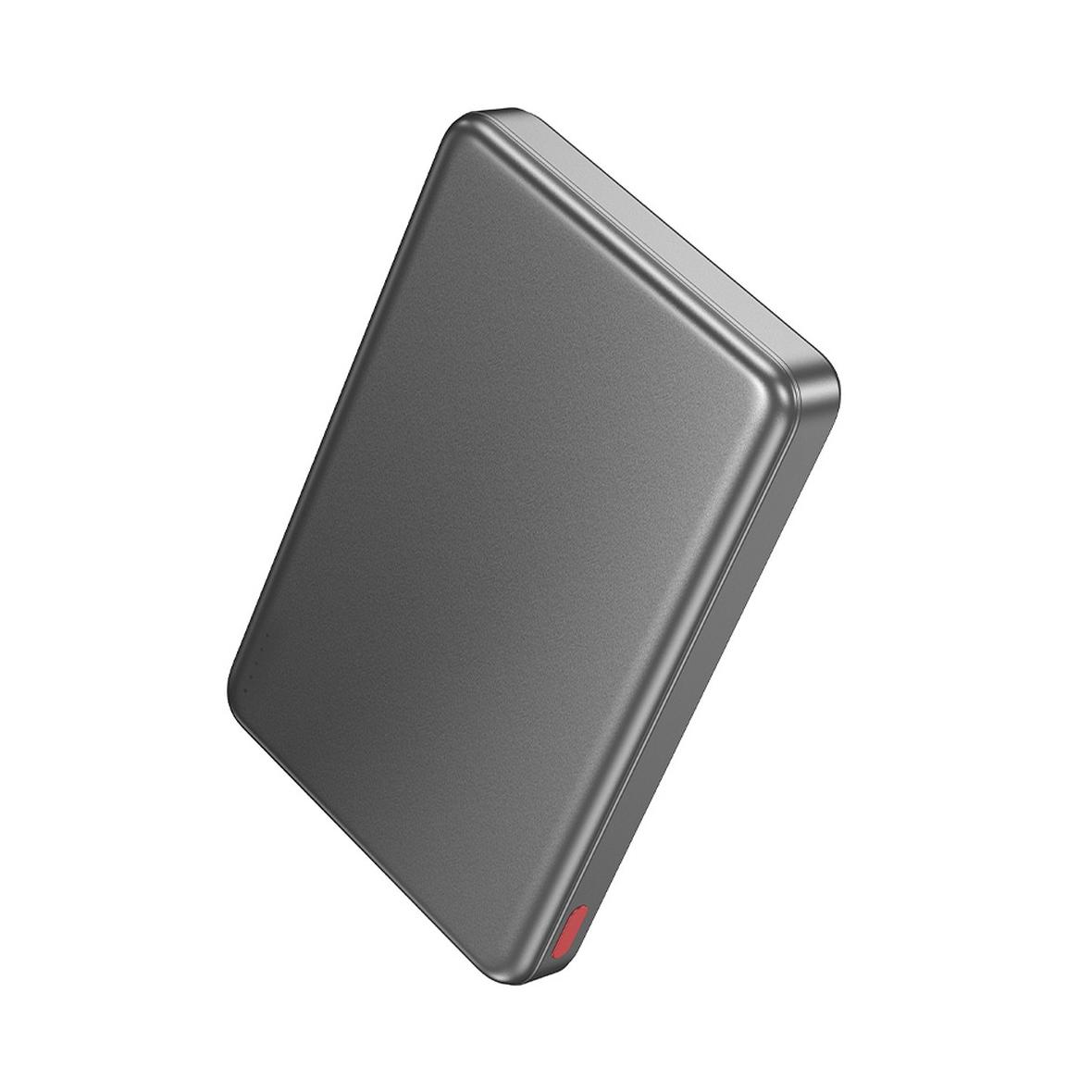 Powerbank zgodny z MagSafe Hoco 10000 mAh QC PD 2A 20W Q26A szary