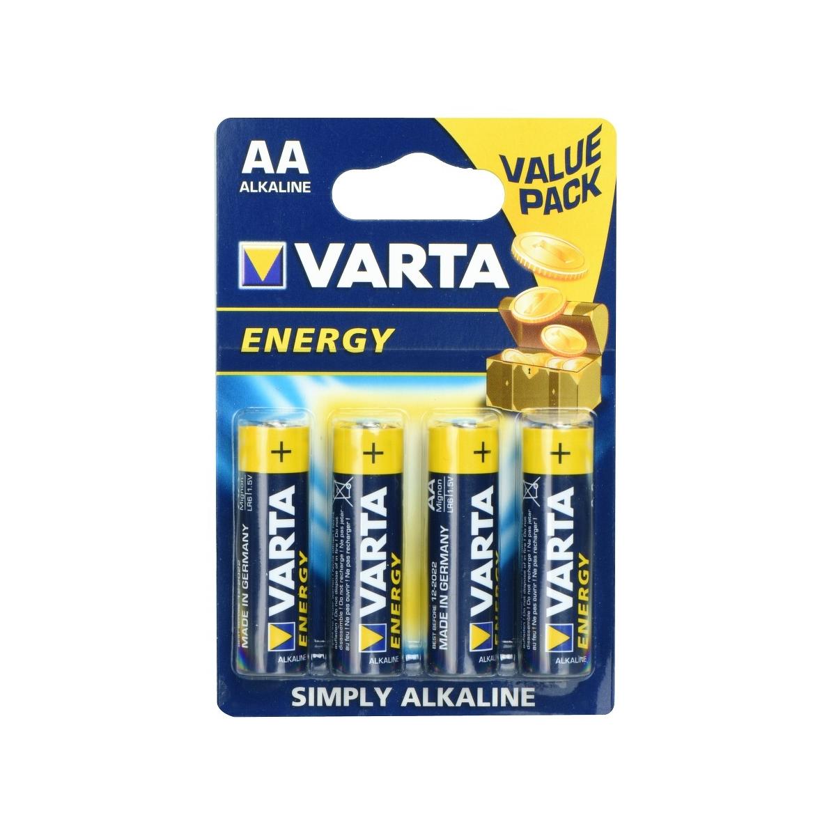 VARTA bateria alkaliczna R6 (AA) Energy 4 szt
