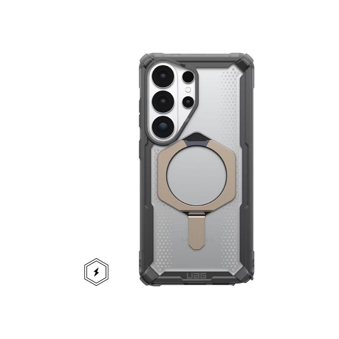 UAG Urban Armor Gear futerał PLASMA XTE MAGNET z wbudowanym modułem magnetycznym do Samsung Galaxy S26 Ultra ash titanium