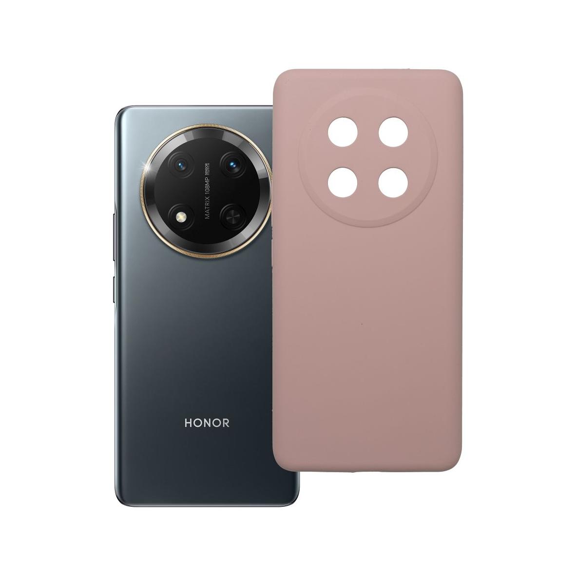 Futerał do Honor Magic 7 LITE Silicone 2mm pudrowy róż