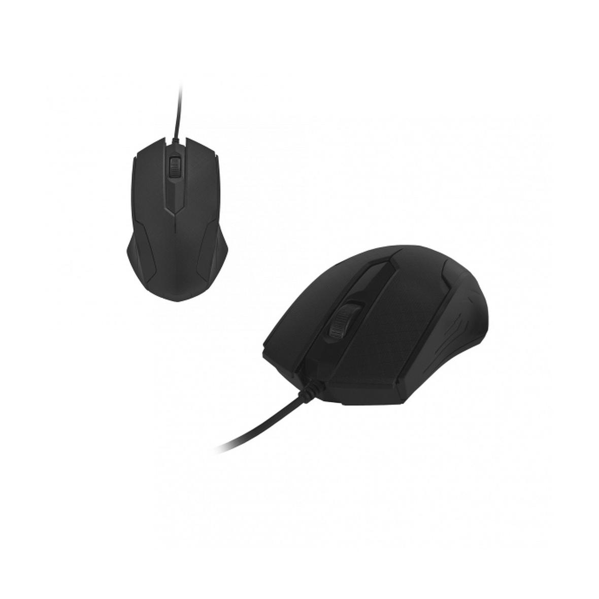 ART myszka komputerowa przewodowa USB A 1000 dpi AM-93 czarna
