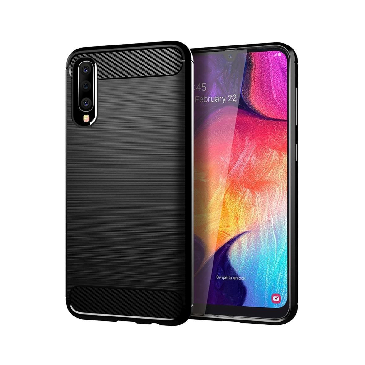 Futerał do Samsung A50 / A50S / A30S Carbon czarny