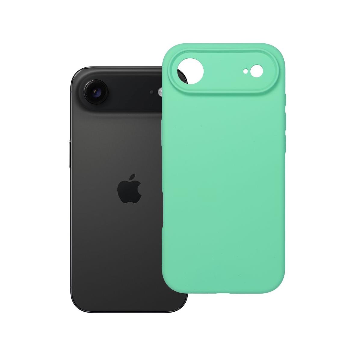 Futerał do iPhone 17 AIR Silicone 2mm miętowy