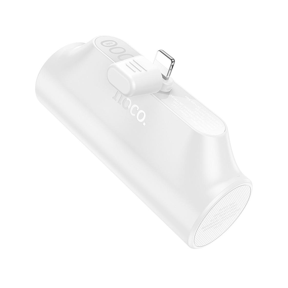 Powerbank Hoco 3000 mAh z wbudowanym złączem Lightning J147 biały