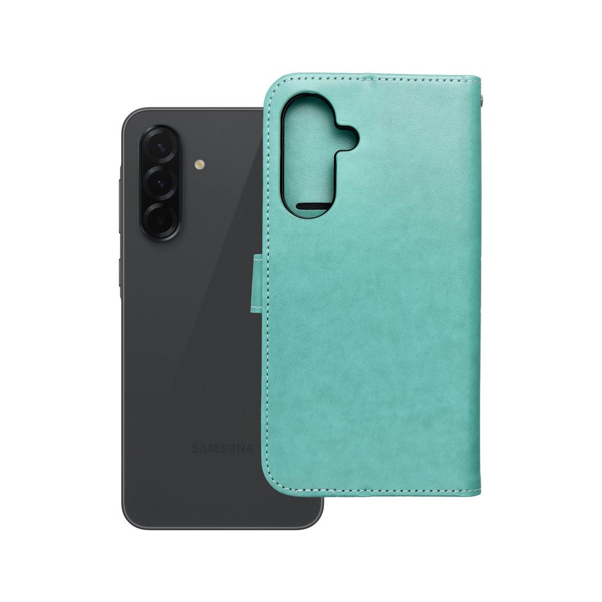 Etui z klapką na Samsung A36 5G Mezzo Book mandala zielone