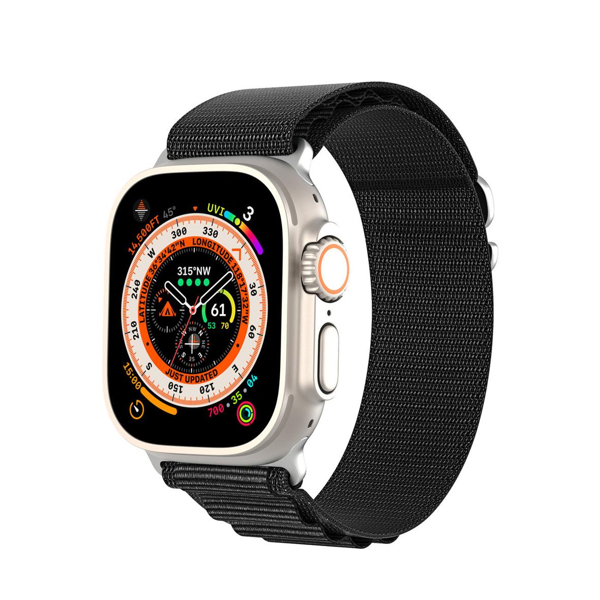 DUX DUCIS pasek GS nylonowy do Apple Watch 38 / 40 / 41mm czarny
