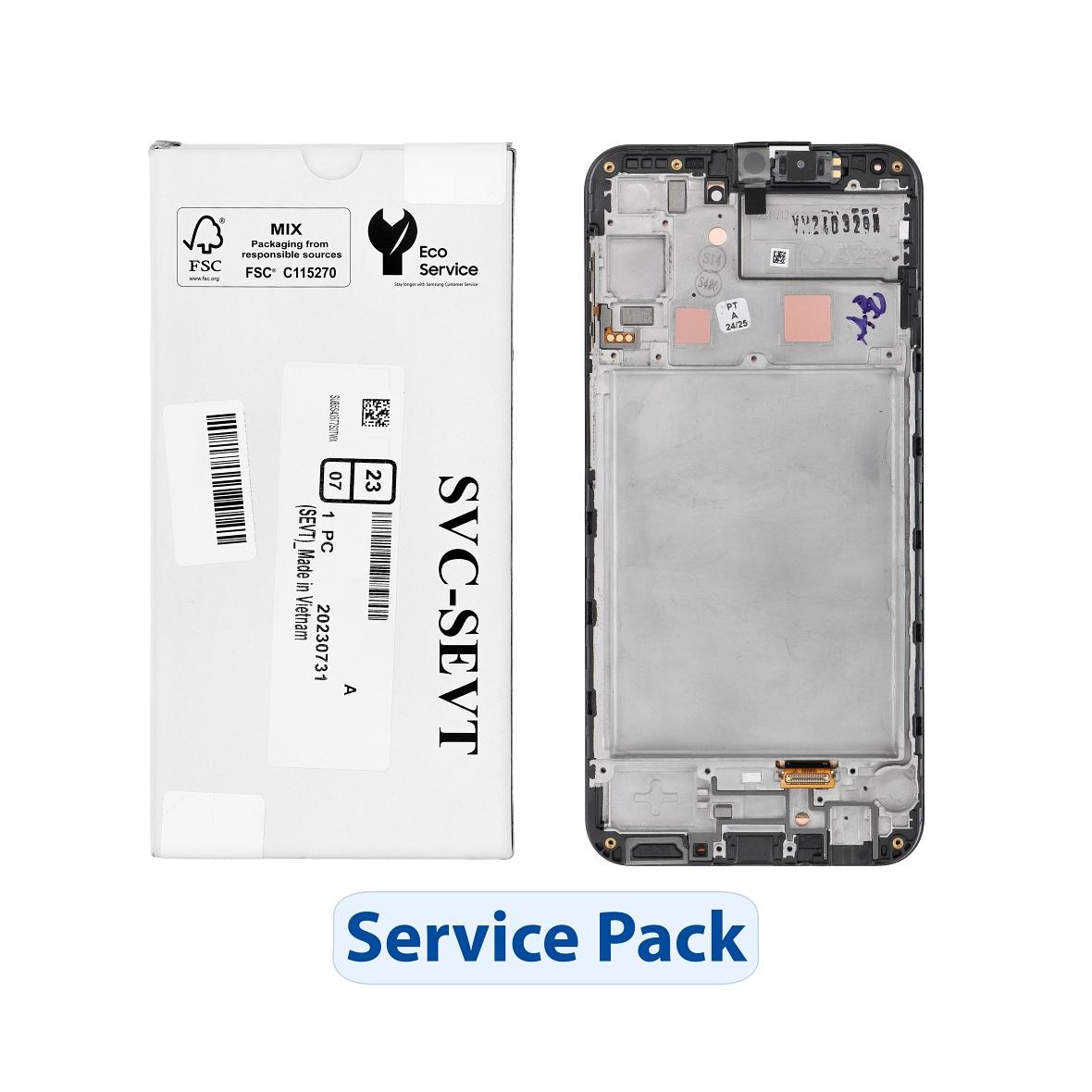 ServicePack Wyświetlacz LCD SAMSUNG A24 4G A245F GH82-31240A