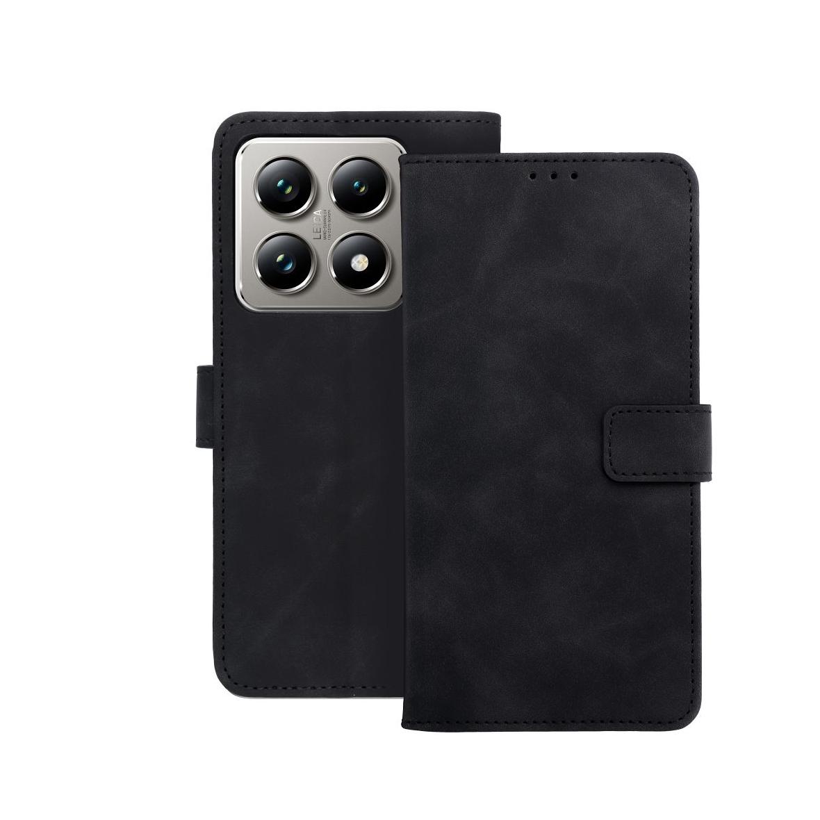 Etui z klapką na Xiaomi 14T PRO Tender Book czarne